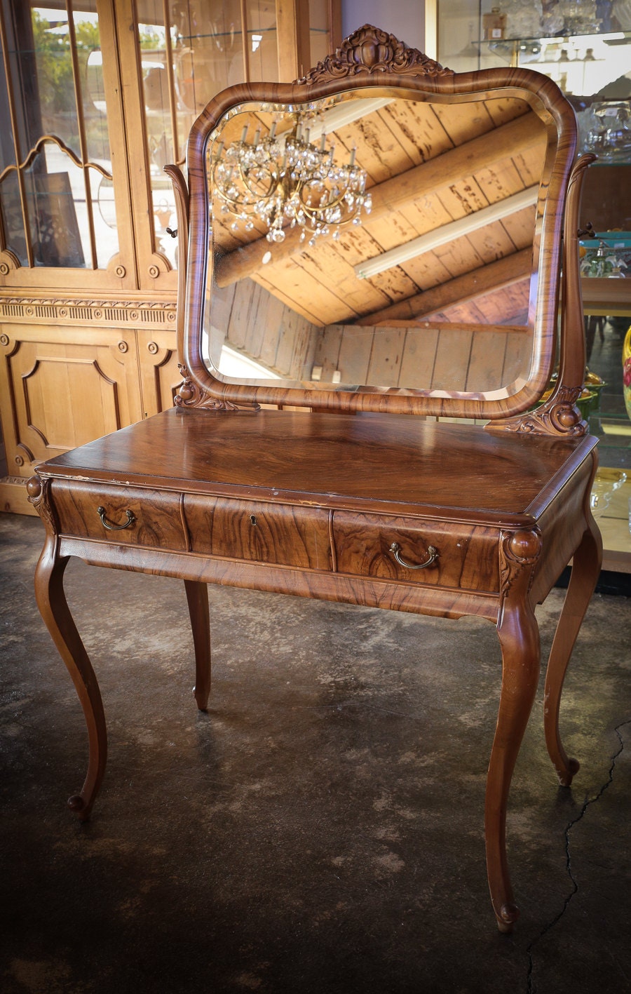 Art Nouveau Vanity by Silgh Early 1900's by EstateServicesKeitha