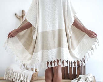 Pamuk Kimono | Boho Kimono Bohemian Kimono Beach Cover Up Summer Robe Cotton Robe Kimono Jacket Boho Beach Kimono Robe Festival Clothing