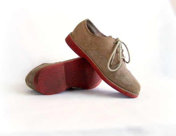 tan suede bucks