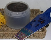 Chocolate Sugar Scrub. Lakshmi Body Scrub -Cream. Natural body cosmetics. Vegan, Organic body cream. Custom orders.