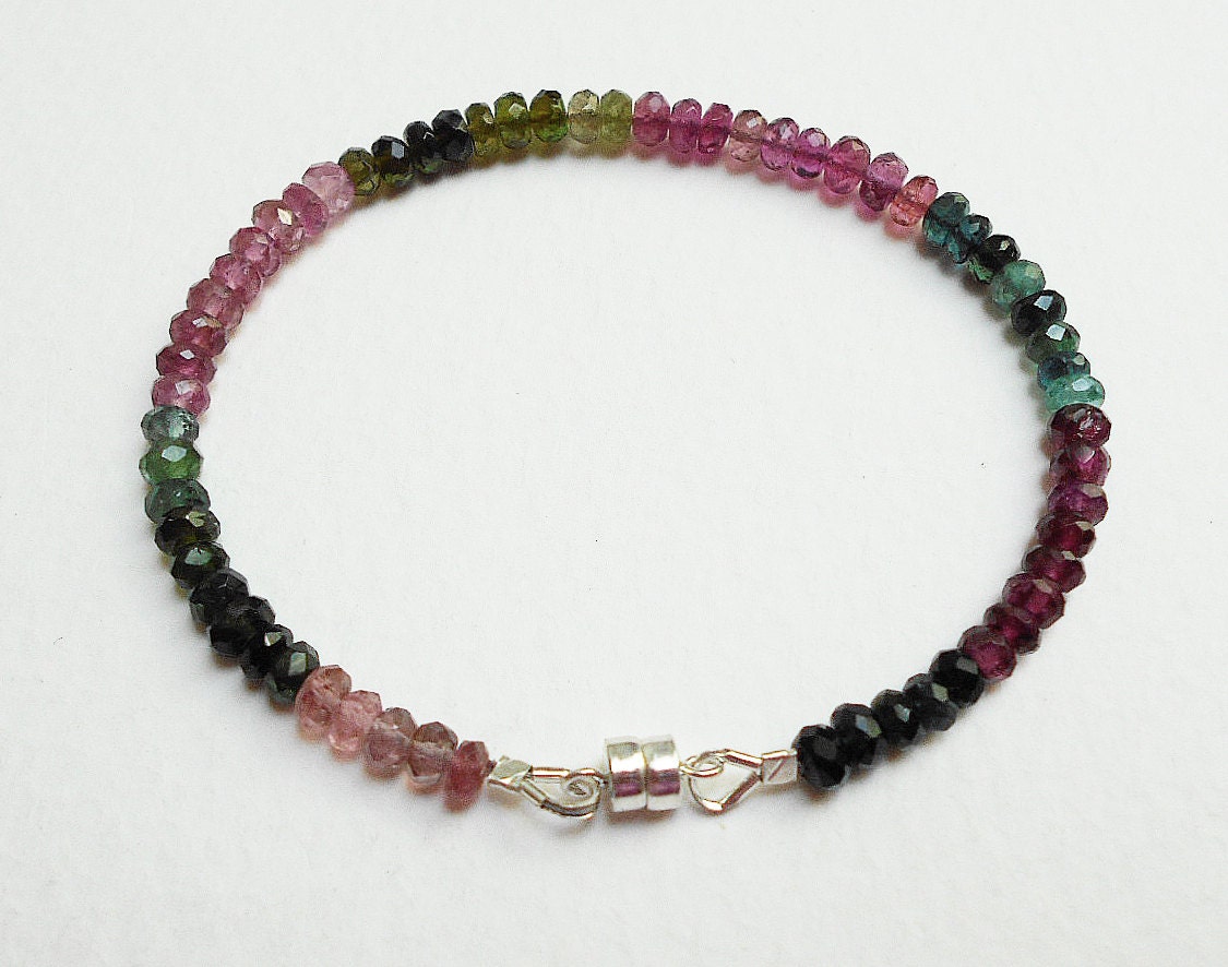 watermelon tourmaline bracelet watermelon tourmaline bracelet