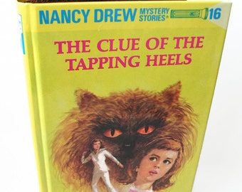 Tablet Device Cover Nancy Drew Clue of the Tapping Heels Book Case for Nook Kobo Kindle Book Lover Gift