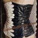 Avant Garde Circus Side Show Glove Corset by Louise Black Custom made to your measurements