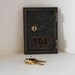 RESERVED for Cynthia 1 Vintage Post Office Mail Box Door Zinc/Aluminum Alloy with Bronzed Eagle Design Keyed Lock