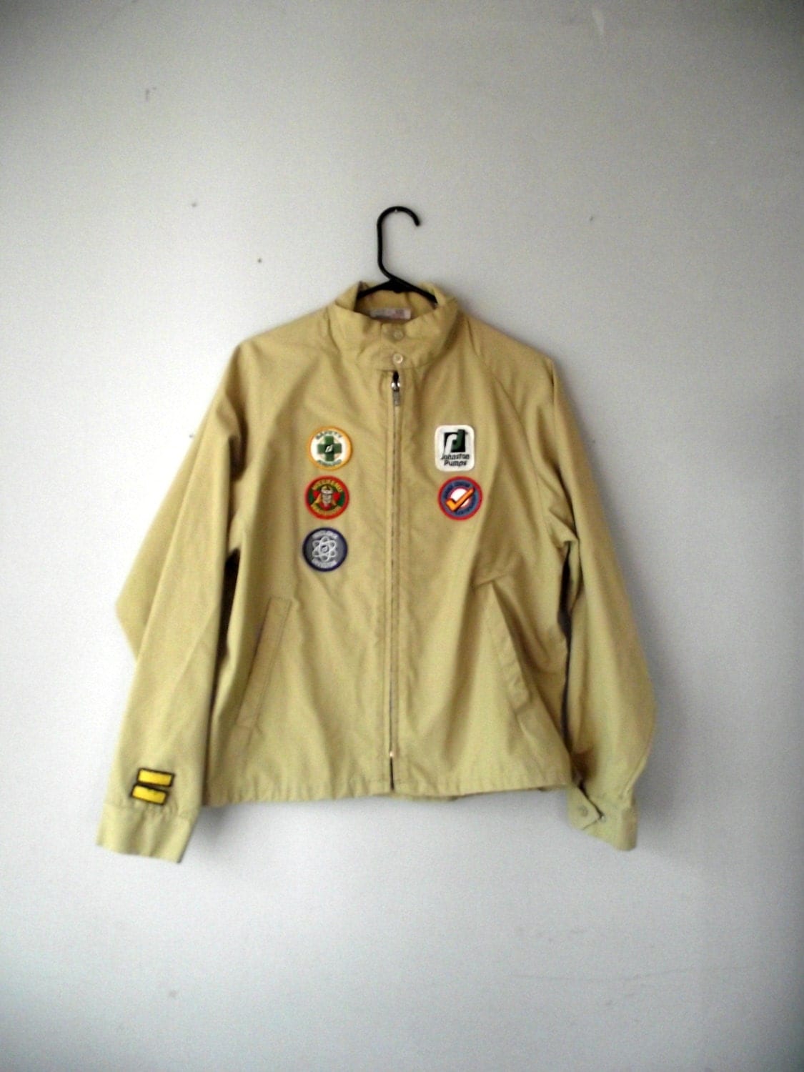 King Louie Jacket Zippered Patch Collection Work Jacket Mens