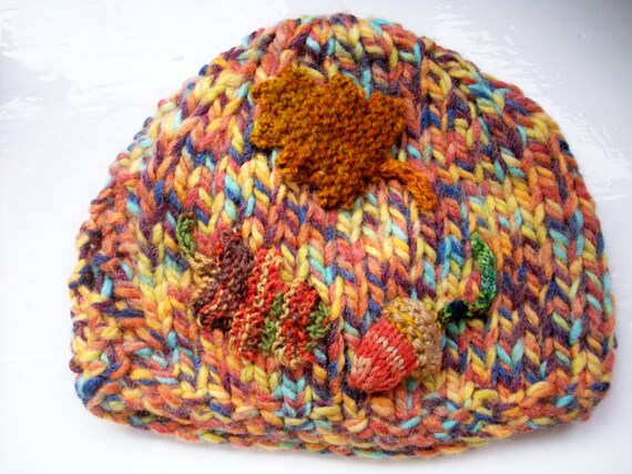one-off unique Autumn season tea cosy