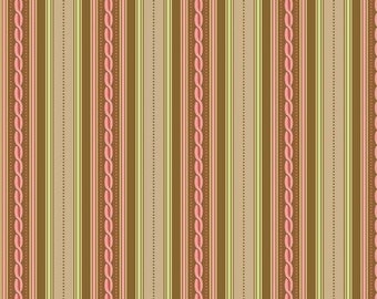 SALE Nantucket Summer Brown Stripe