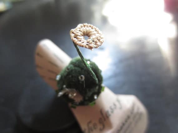 Faery Moss statement ring