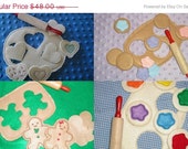 Christmas In July Sale Pretend lot of felt play food cookie dough sets Il_170x135