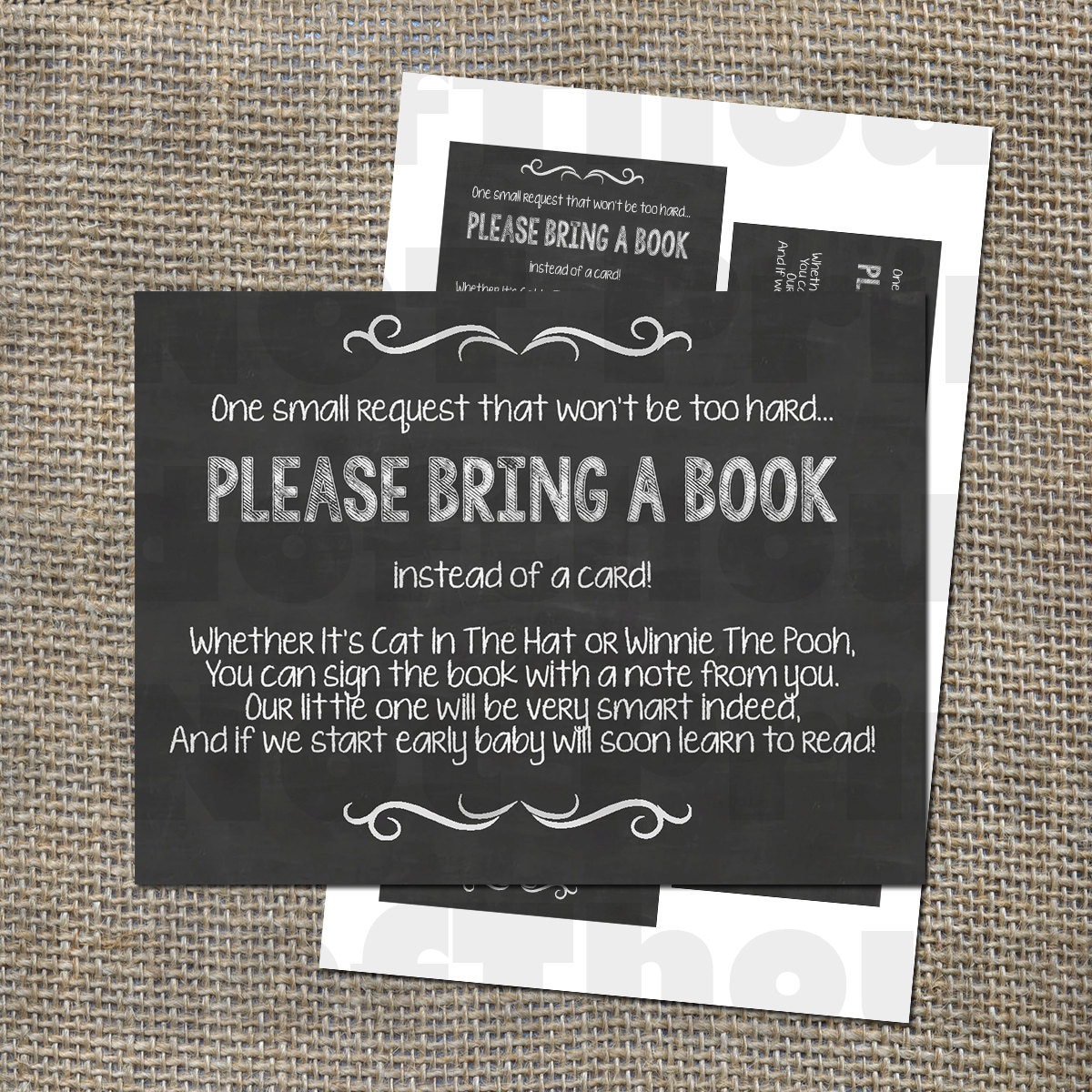 bring a book instead of card free printable a jubilee day