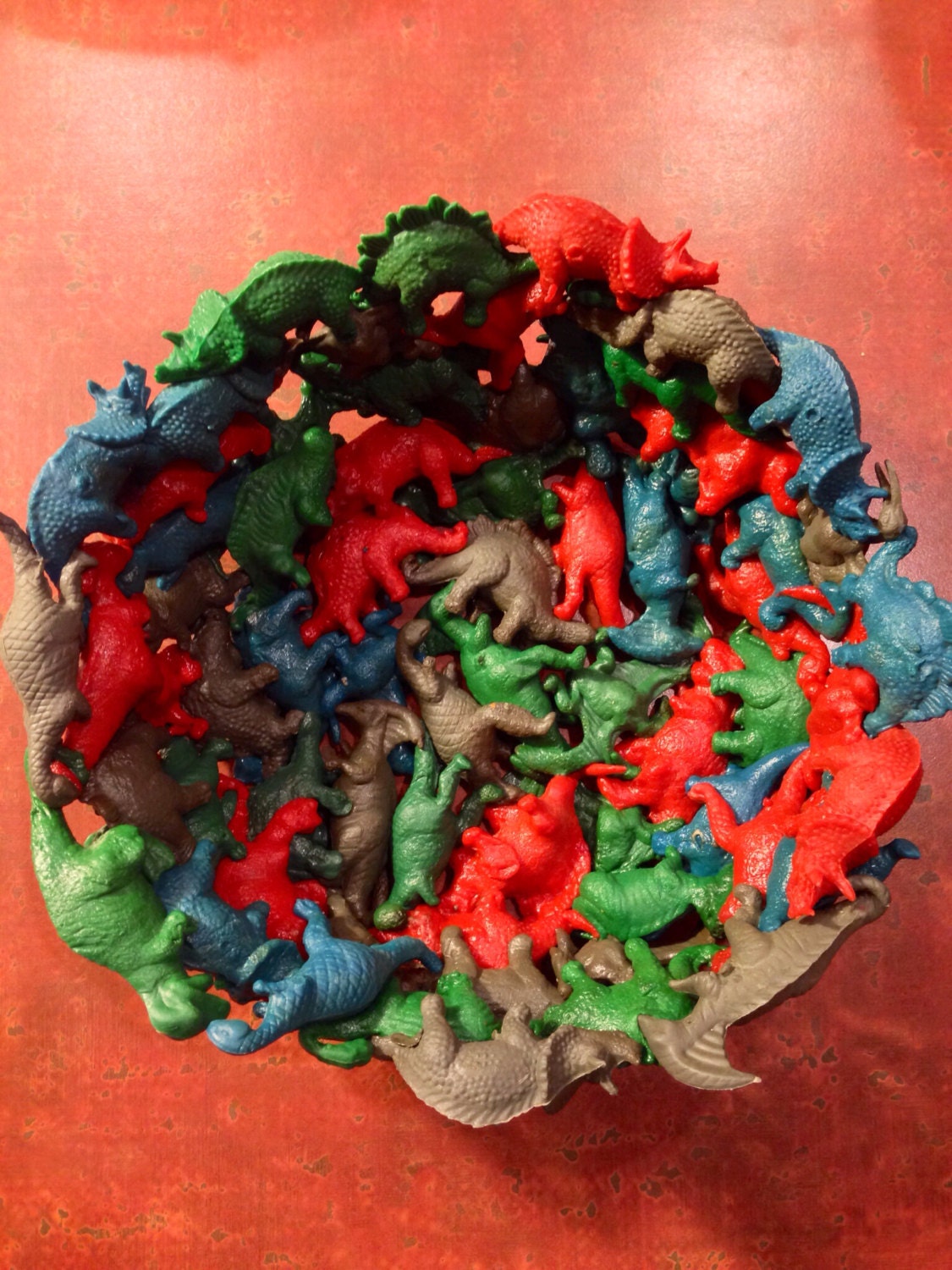 dinosaur with bowl head