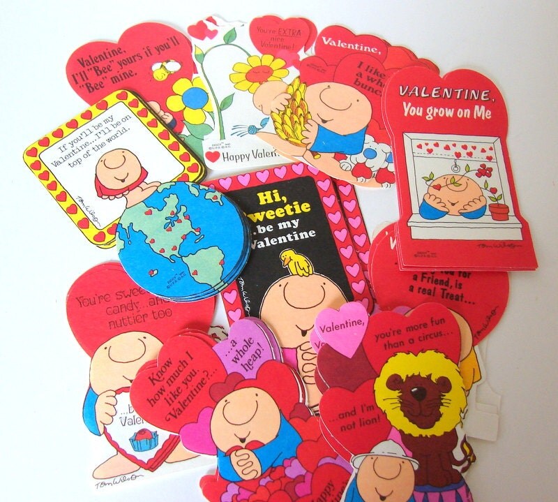 Vintage Ziggy Valentine Cards New Old Stock