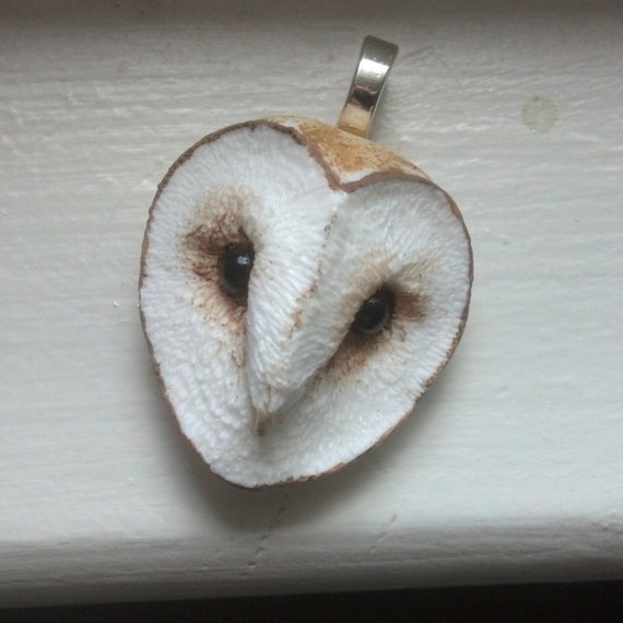 Barn Owl Pendant