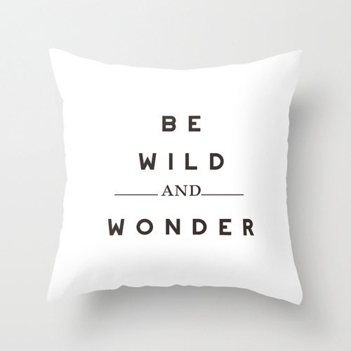 ... Pillow Cover Decorative Throw Pillow Inspirational Quote Minimalist
