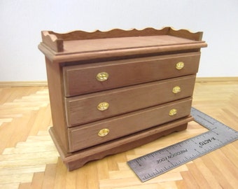 Miniature Unfinished Buffet / Sideboard / Changing Table