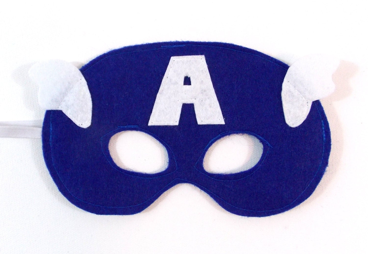 Blue Mask Superhero Mask Dress Up Costume Mask Felt