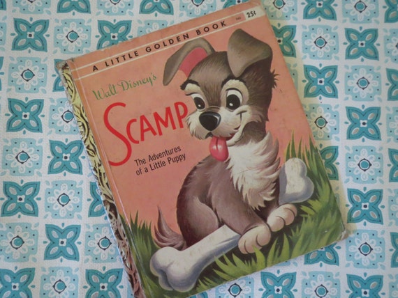 Scamp Disney Classic Little Golden Book