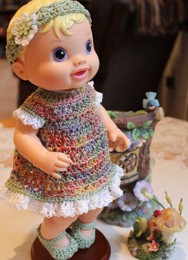 3 PDF PATTERN Crochet 12 13 inch Hasbro Baby Alive Princess
