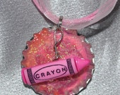 Melted Crayon Bottle Cap Necklace Il_170x135