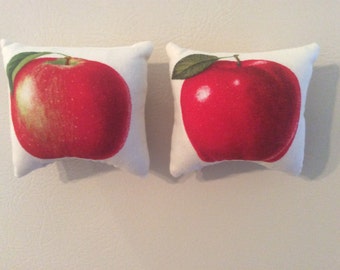 Red Apple Pillow Magnets