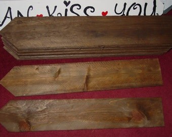 Blank signs DIY 9 wood Wedding Signs w/ Stakes decorations country wedding signage Paint your own reception ceremony party shower