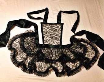 Hot Chick Aprons After Dark handmade lingerie apron