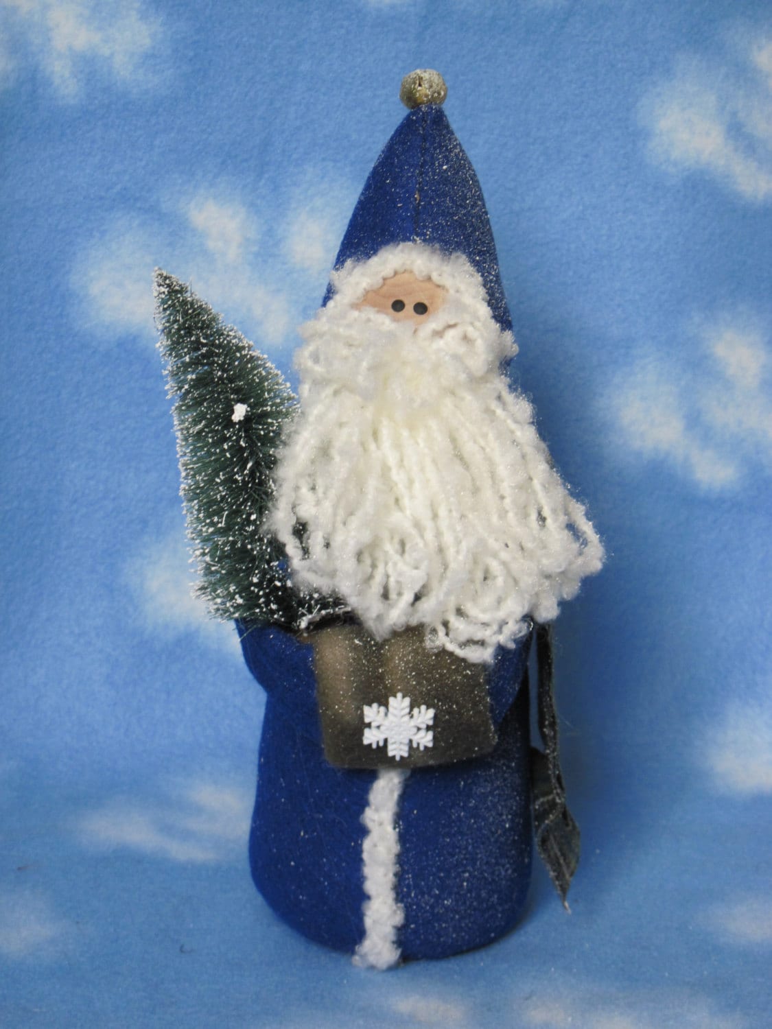 Father Christmas Santa Craft by adelinescrafts on Etsy