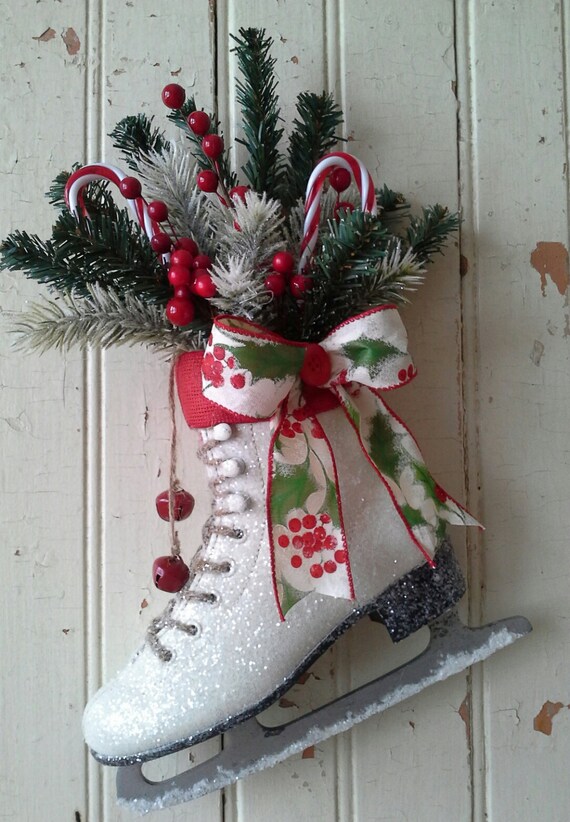 christmas decor decorated ice skate christmas ice skate christmas decor decorated ice skate christmas ice skate
