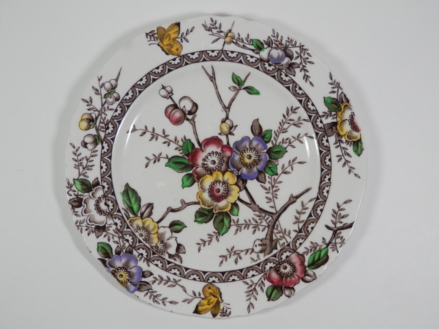 6 Dessert Plate Alfred Meakin Medway Decor Pattern