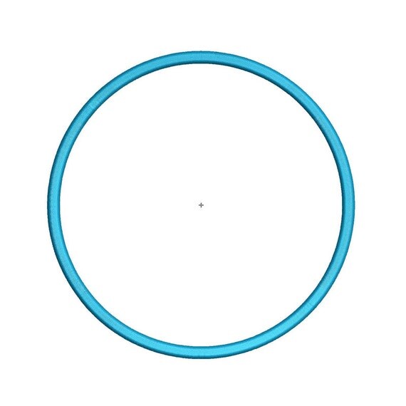 Basic Circle Applique Design Instant By Mysewcuteboutique On Etsy