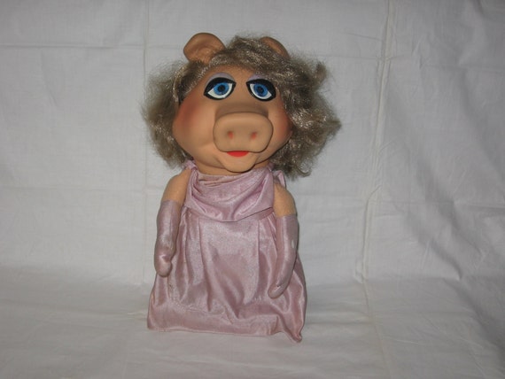 vintage 1977 fisher price the muppets miss piggy by SAVEALOTSHOP