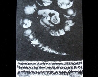 Pink Floyd Avalon Ballroom Concert Postcard FD 131 Pink Floyd Psychedelic San Francisco 1968