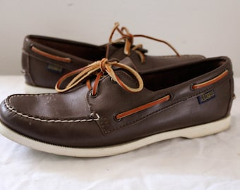 Dexter Shoes / Boat Shoes / Vintage Boat Shoes / Size 9 Boat Shoes ...