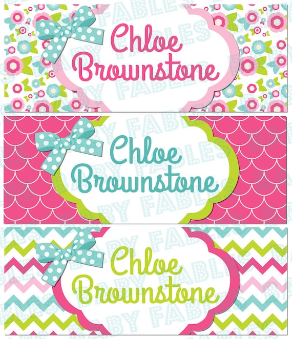 Daycare labels Waterproof Labels Waterproof Stickers Name