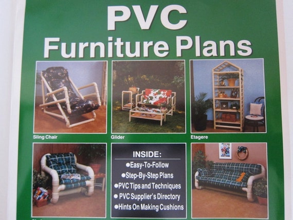 DIY Patio Furniture Plans Packet PVC Pipe Easy Designs Summer