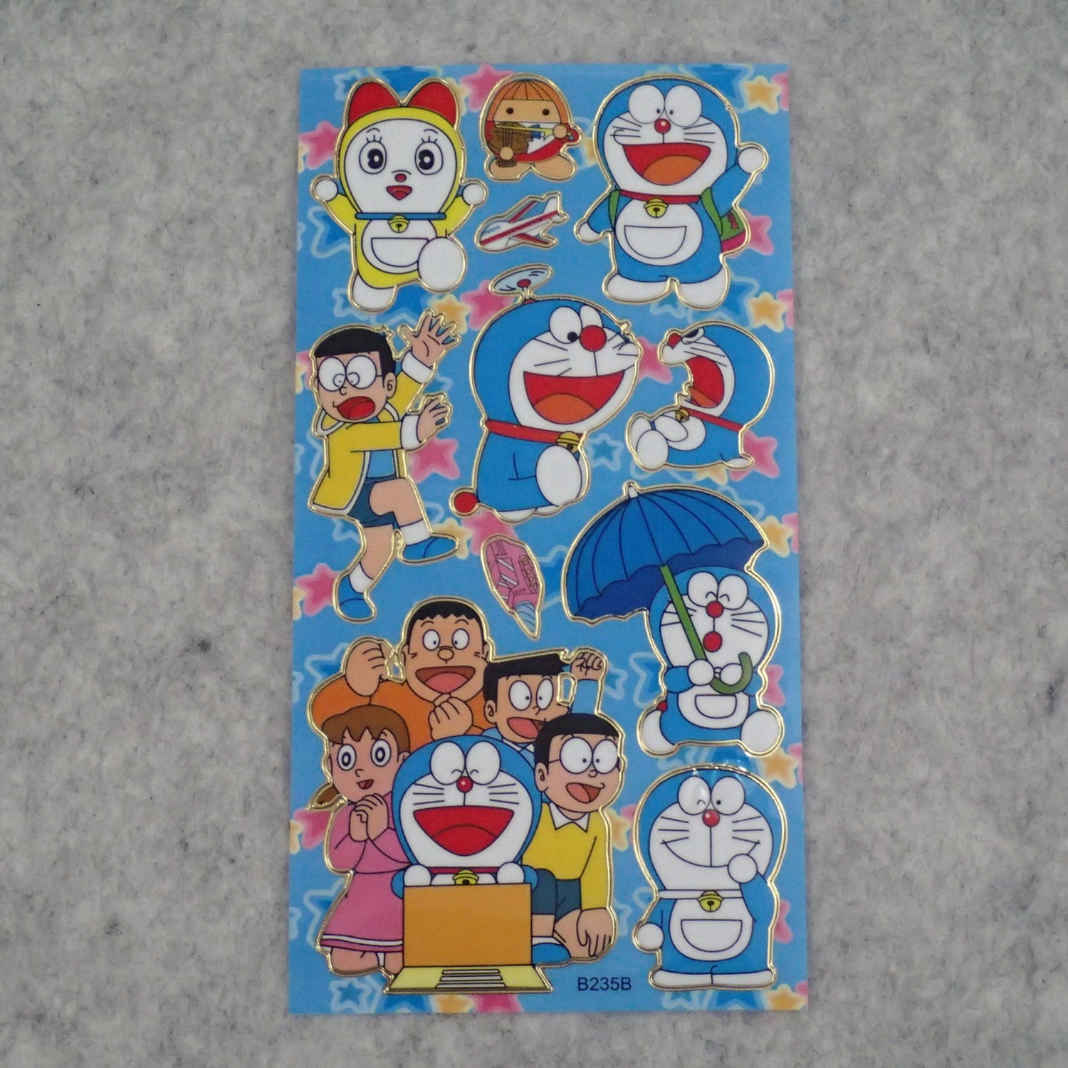 Assorted Cute  Doraemon  Stickers DO02