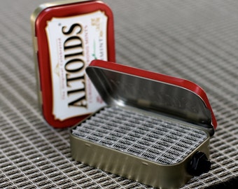 Portable Mint Tin Amp and Speaker for Electric Guitar- Altoids Red/Blackface handmade gifts for musicians