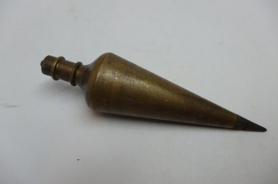 Vintage 16 Ounce Plumb Bob By General Hardware Mfg Co No