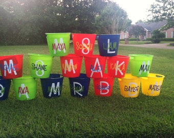 Personalized Bucket with Handles