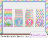 Easter Bunny Printable Mini Sanitizer Labels Il_170x135