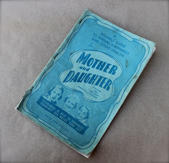 Items Similar To 1940s Sex Education Pamphlet Mothers Daughters Retro