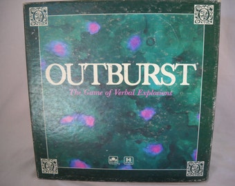 Vintage Outburst Game/Topic Board Game/Family Game