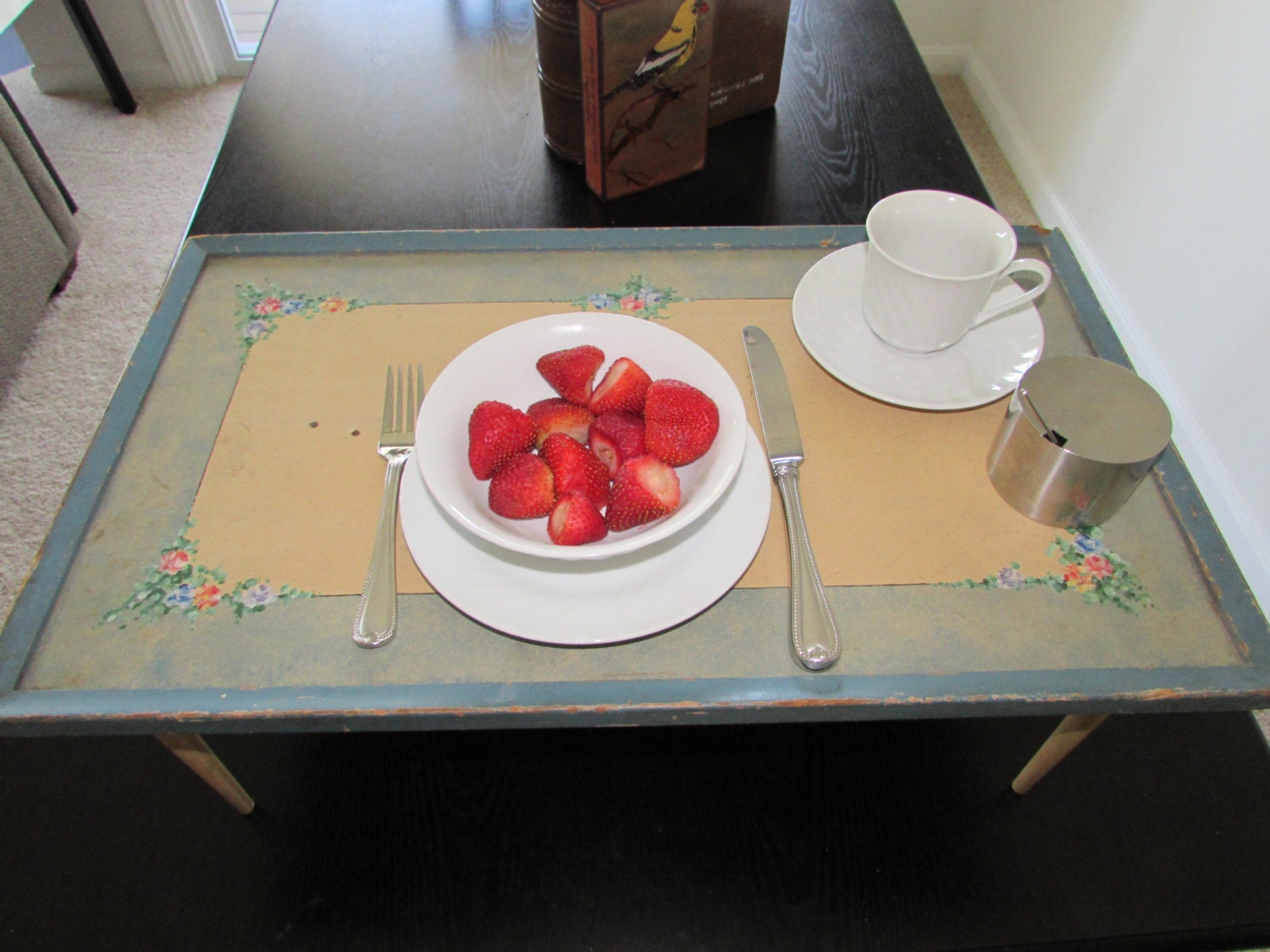 Vintage Breakfast in Bed Tray