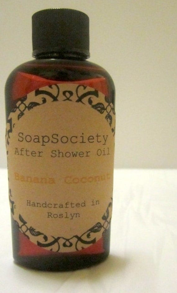 Banana CoconutFresh After Shower/Massage Oil