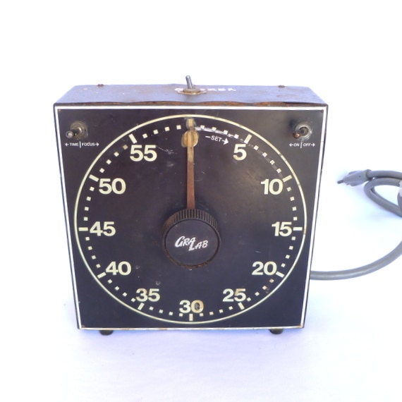 Vintage GRALAB DARKROOM TIMER