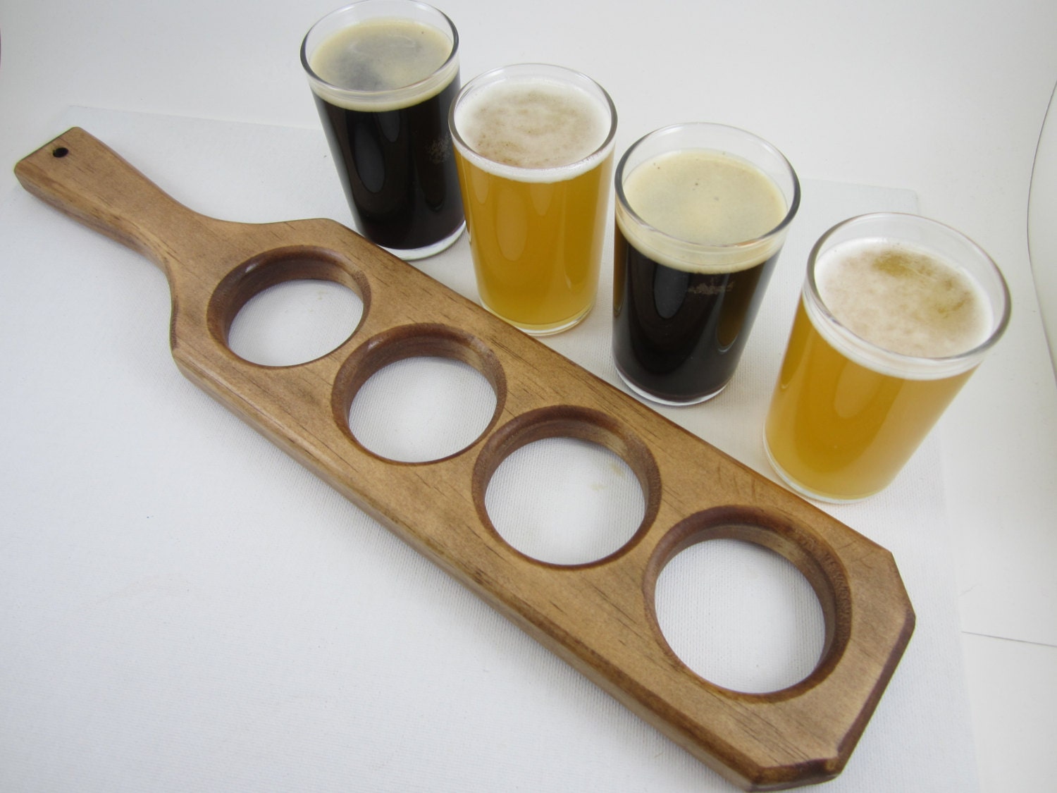 Craft Beer Flight Board Tasting Sampler by AllyBoosCreations