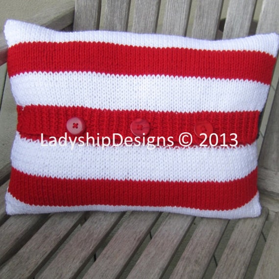 PDF KNITTING PATTERN, American Flag knitting pattern, 12