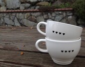 Hearts Mug Set - 10 oz Hearts Mug Set - 10 oz