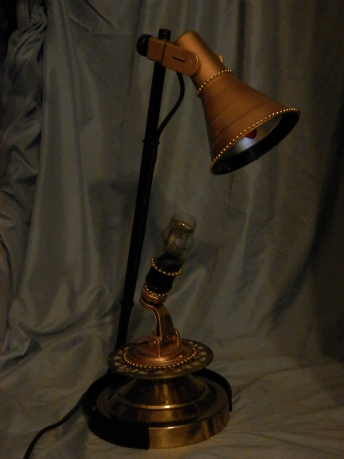 Unique Steampunk Vacuum Tube Lamp II / by DrLouisVonBlack on Etsy