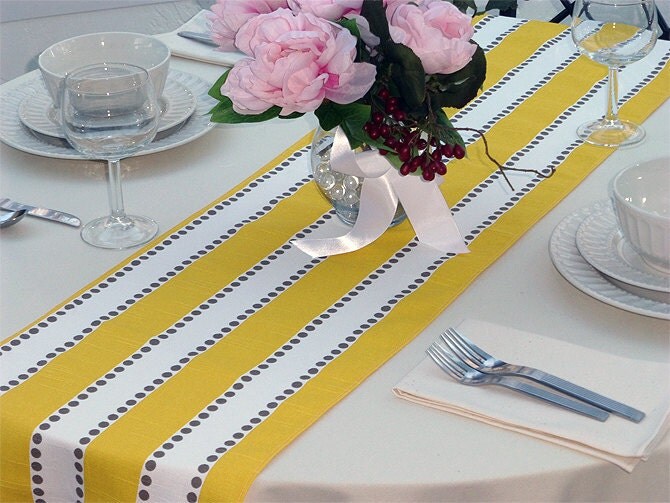 Choose your Table Runner Yellow Table Runner Yellow Wedding